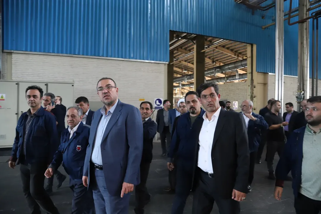 بازدید معاون صنایع عمومی وزارت صمت از  آرتاویل تایر و سبلان رازی